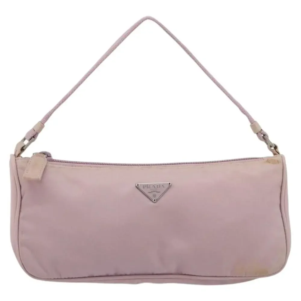 Prada Tessuto Accessory Pouch Pink